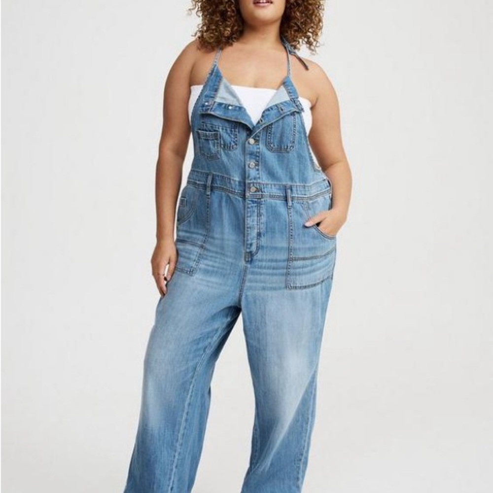 Torrid Blue Denim Women's Overalls